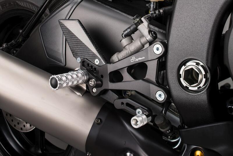 Adjustable Rear Sets With Fold Up Foot Pegs for Yamaha Naturale